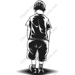 Young Boy Standing
