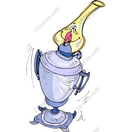 Whimsical Vintage Oil Lamp