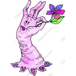 Charming Hand with Flower