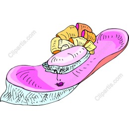 Whimsical Summer Flip-Flop