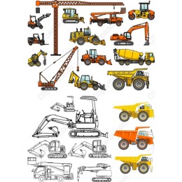 Construction Vehicles Bundle