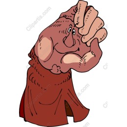 Cheerful Cartoon Hand