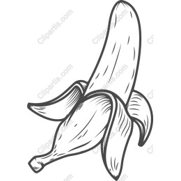 Hand-Drawn Banana