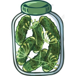 Pickles in Jar