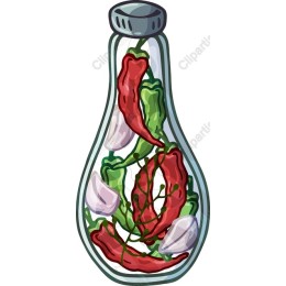 Chili Pepper Bottle
