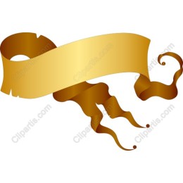 Elegant Golden Ribbon