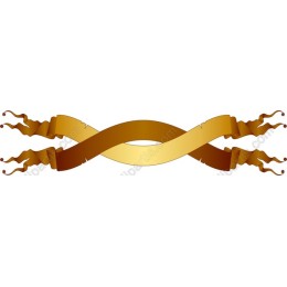 Elegant Gold Ribbon