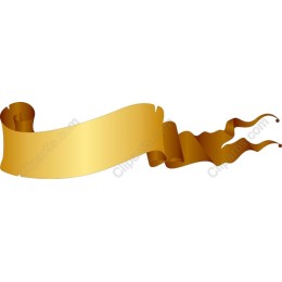 Elegant Golden Ribbon