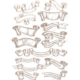 Vintage Ribbons Set