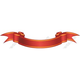 Elegant Red Ribbon Banner