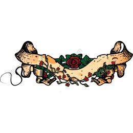 Scroll & Roses Vintage