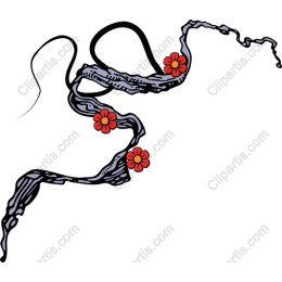 Ribbon and Flower Whimsy