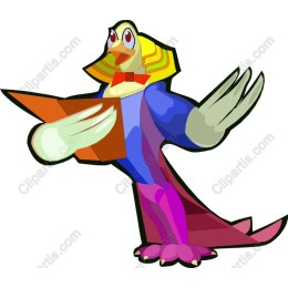 Vibrant Singing Bird
