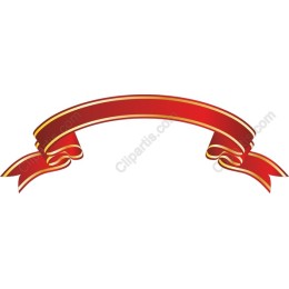 Elegant Red Ribbon Banner