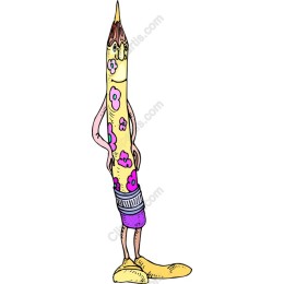 Flower Power Pencil