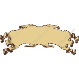 Elegant Vintage Scroll Banner