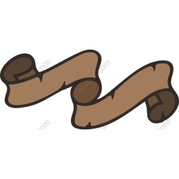 Elegant Scroll Ribbon
