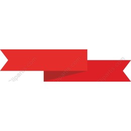 Premium Red Ribbon Banner