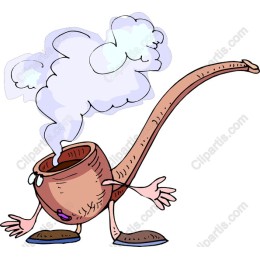 Whimsical Pipe Character