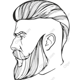 Stylish Bearded Man