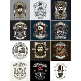 Mister Dapper Barbershop Clipart Bundle