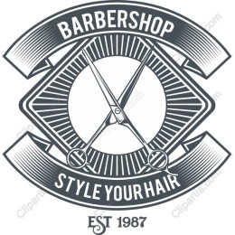 Vintage Barbershop Logo - Style Your Hair