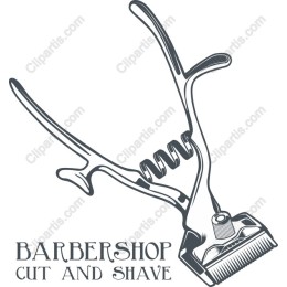 Vintage Barbershop Clipper - Cut and Shave