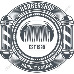 Barbershop Haircut & Shave Vintage