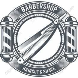 Barbershop Haircut & Shave