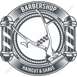 Classic Vintage Barbershop Haircut & Shave