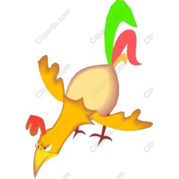 Cartoon Rooster