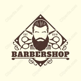 Vintage Barbershop Logo