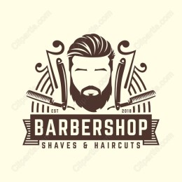 Barbershop Shaves & Haircuts Logo