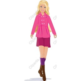 Chic Pink Coat Fashion