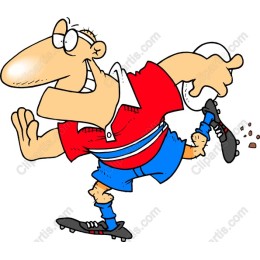 Cartoon Soccer Player
