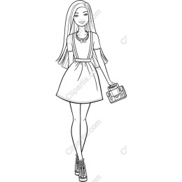 Fashionable Young Woman