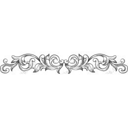 Vintage Ornamental Border