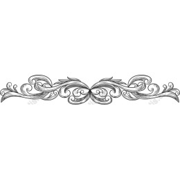 Elegant Ornate Decorative Border