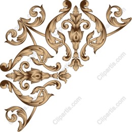 Ornate Baroque Floral