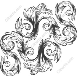 Ornate Floral Swirl