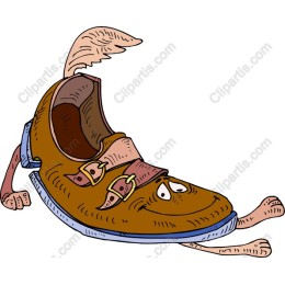 Whimsical Dog Shoe