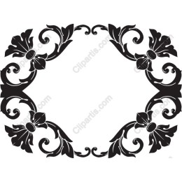 Elegant Floral Frame