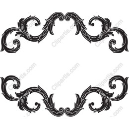 Ornate Black Frame