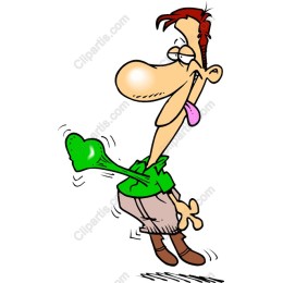 Funny Heart Balloon Character