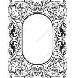 Baroque Ornamental Frame