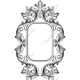 Vintage Ornamental Frame