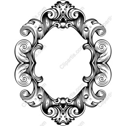 Vintage Ornate Frame