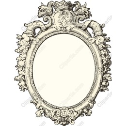 Vintage Baroque Decorative Frame