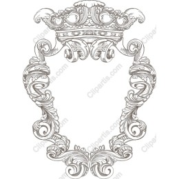 Vintage Ornate Frame