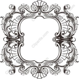 Elegant Vintage Ornate Frame